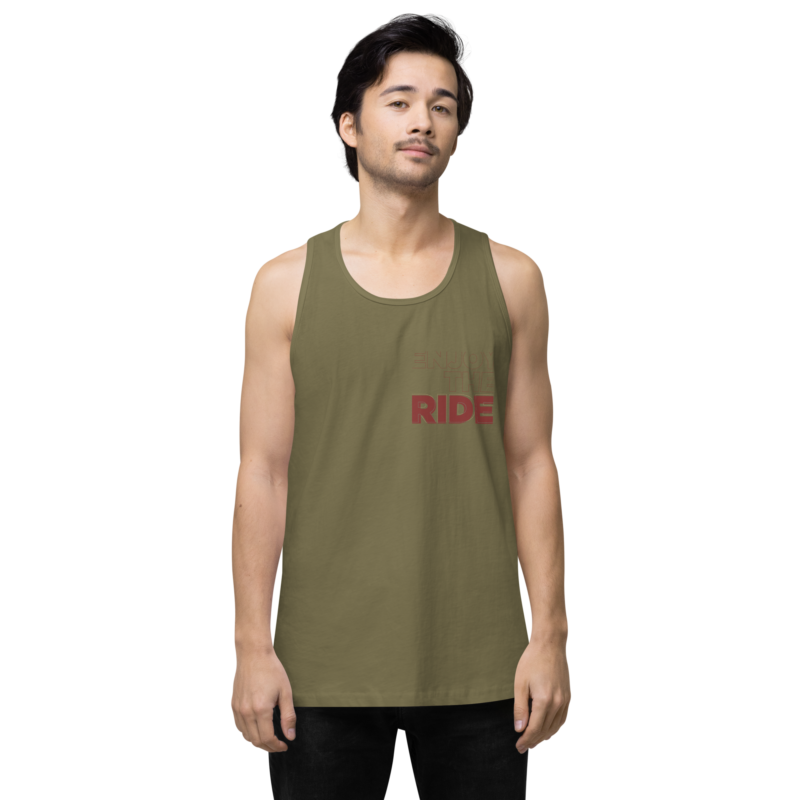 mens-premium-tank-top-military-green-front-6459b806532dd