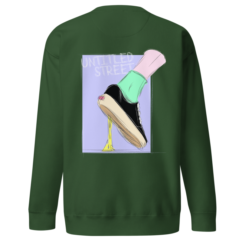 unisex-premium-sweatshirt-forest-green-back-64568d0fb6852