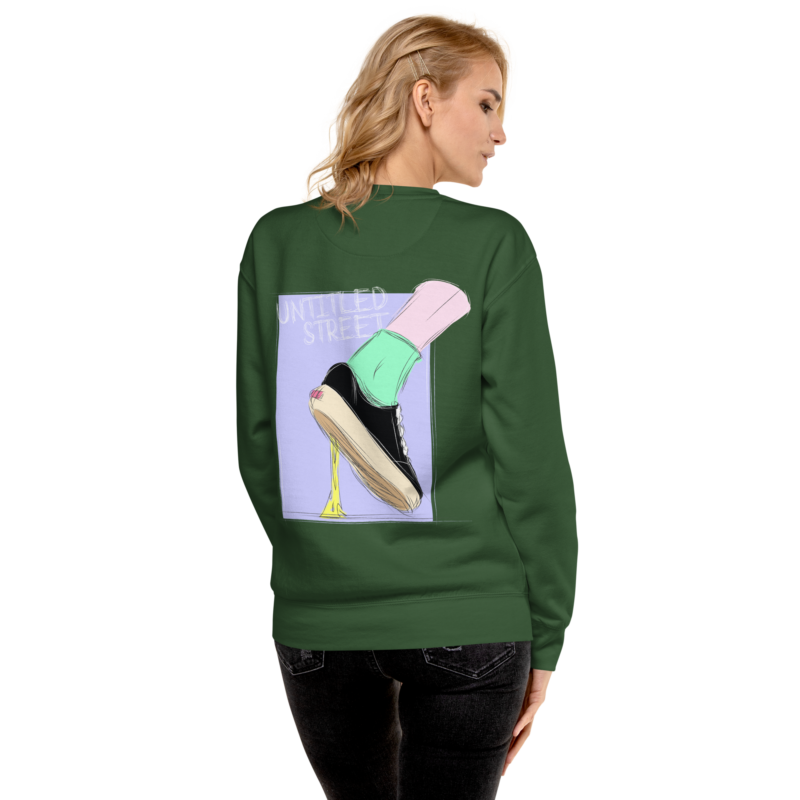 unisex-premium-sweatshirt-forest-green-back-64568d0fb6bf2