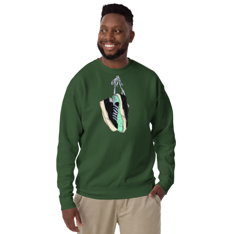 unisex-premium-sweatshirt-forest-green-front-64568d0fb64f0