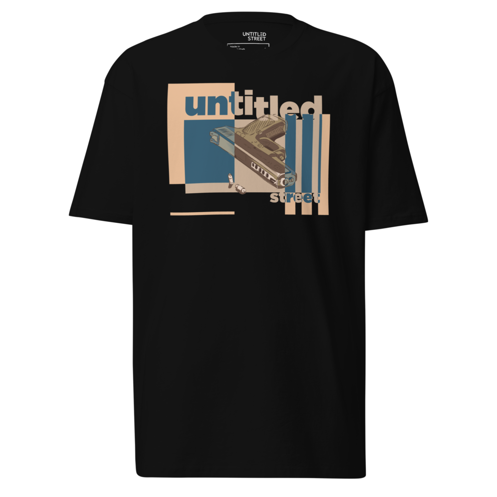 Rifle Beige Cotton Men's T-Shirt