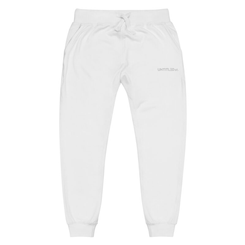 unisex-fleece-sweatpants-white-front-65319f4d73f9e.jpg